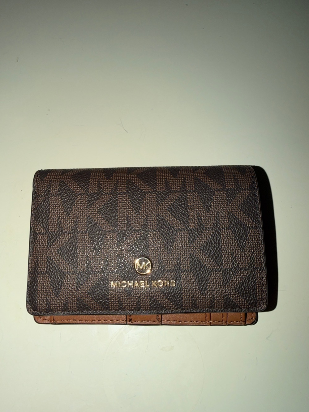 Michael Kors Brown Signature Monogram wallet